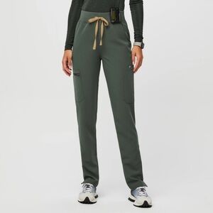 Figs Moss HW Yola Skinny Scrub Pants (Large)